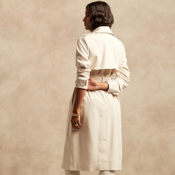Gorgeous Soft Trench Coat - Picture 3 of 5